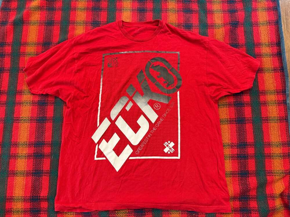 Ecko Unltd. 'Greatest In The Game' Graphic T-Shirt Red